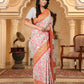 Shree Shyam Fashion Linen Cotton(Woven Work) Multicolour Saree