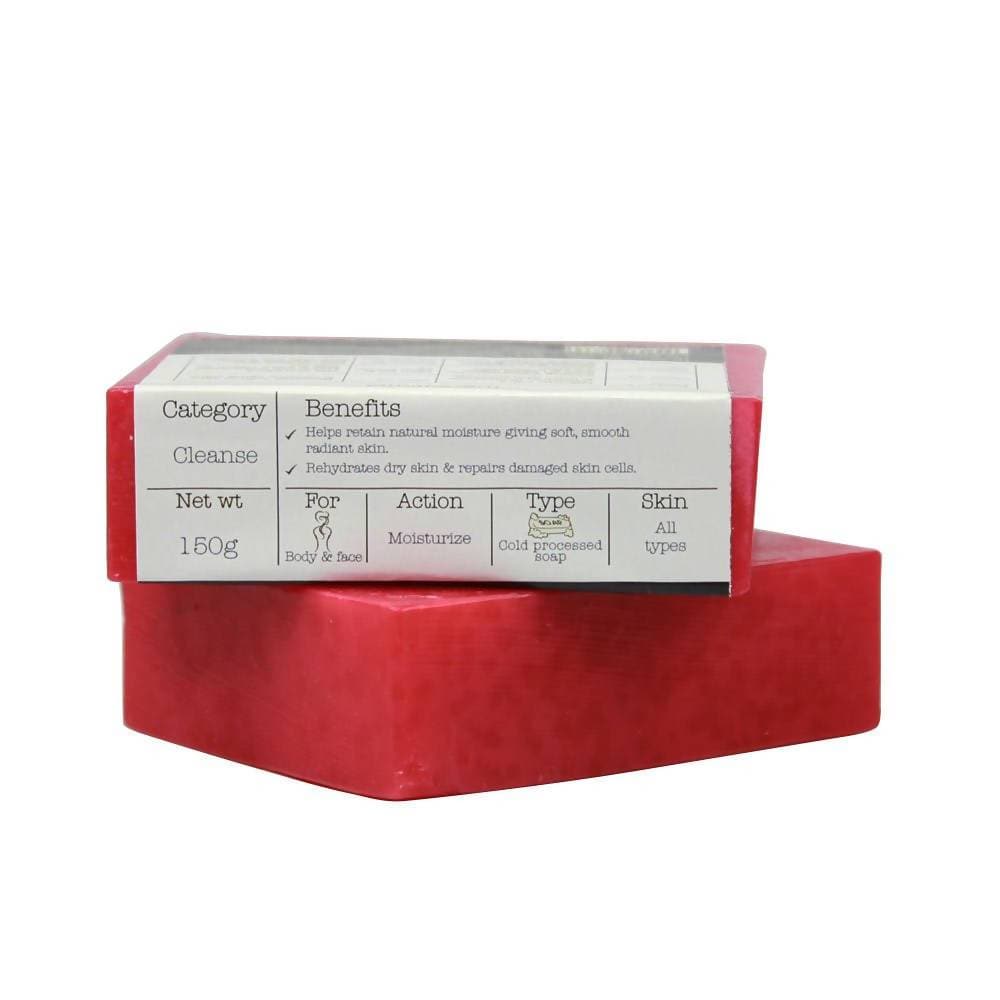 Soulflower Sweet Rose Handmade Soap - Swadesiicart