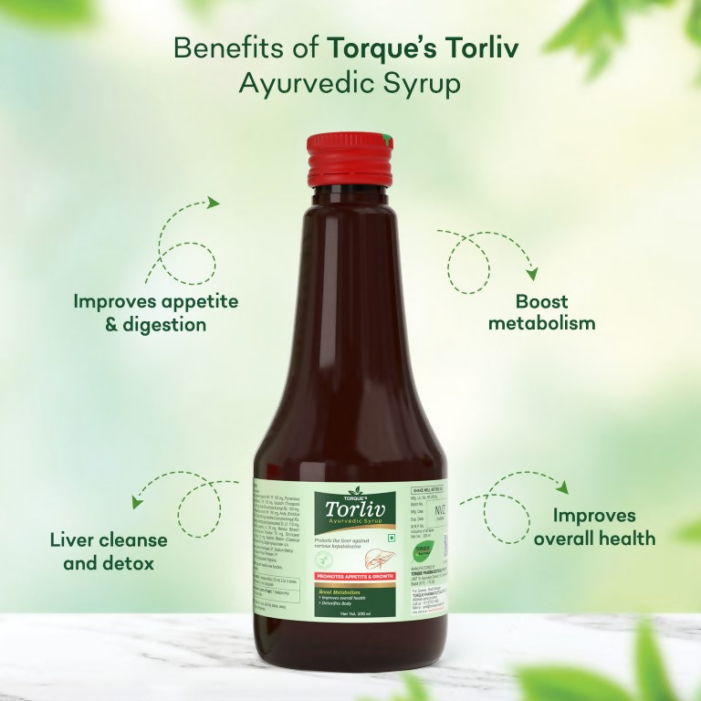 Torque's Torliv Ayurvedic Syrup - Swadesiicart