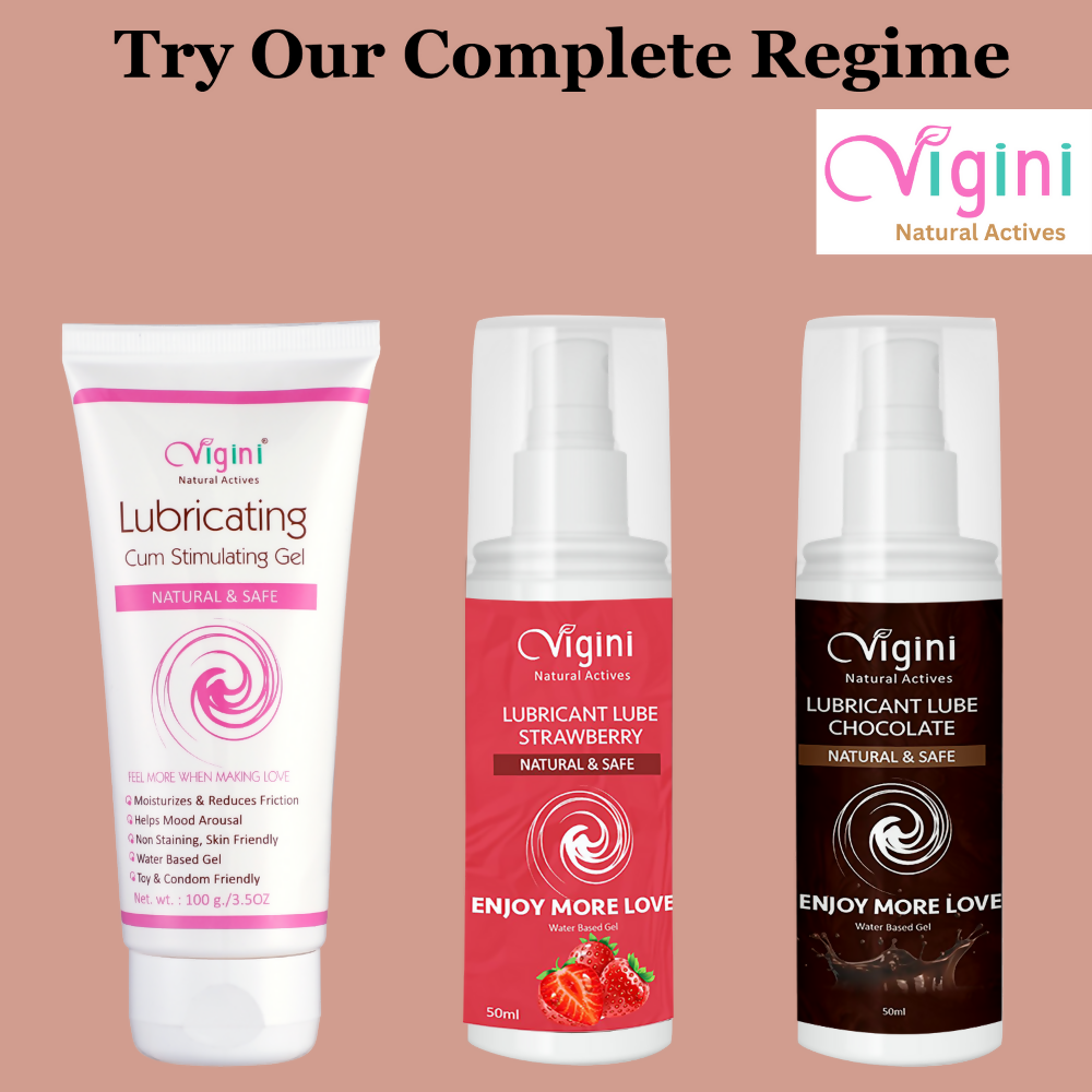 Vigini Intimate Chocolate Lubricant Personal Lube Water Based Gel - Swadesiicart