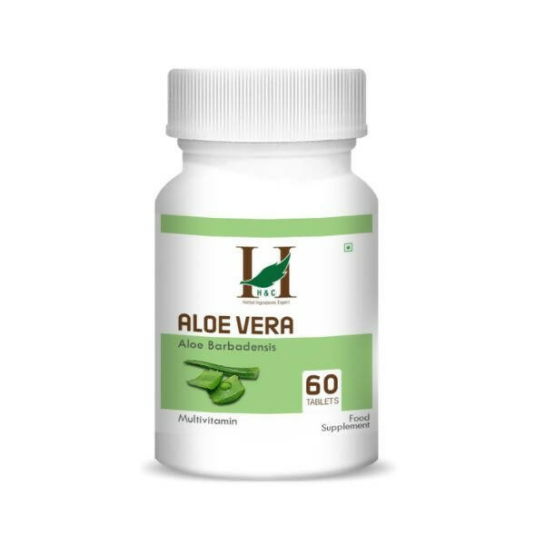 H&C Herbal Aloe Vera Tablets - Just Jaivik