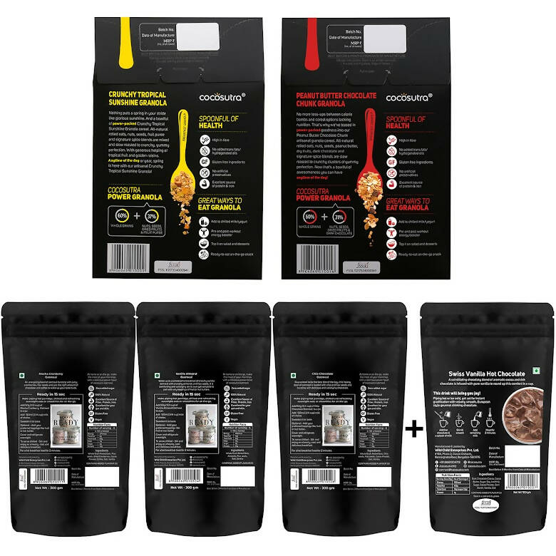 Cocosutra Breakfast Sorted Hamper Combo - Swadesiicart