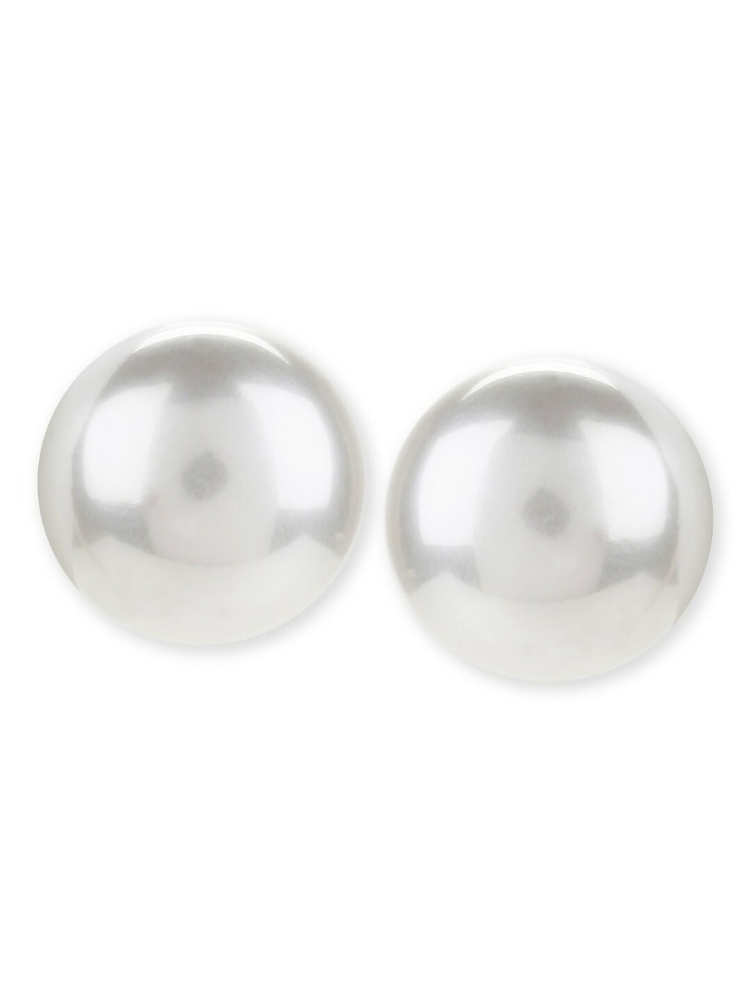 Pearl Studs (16mm)- Ruby Raang | Swadesiicart