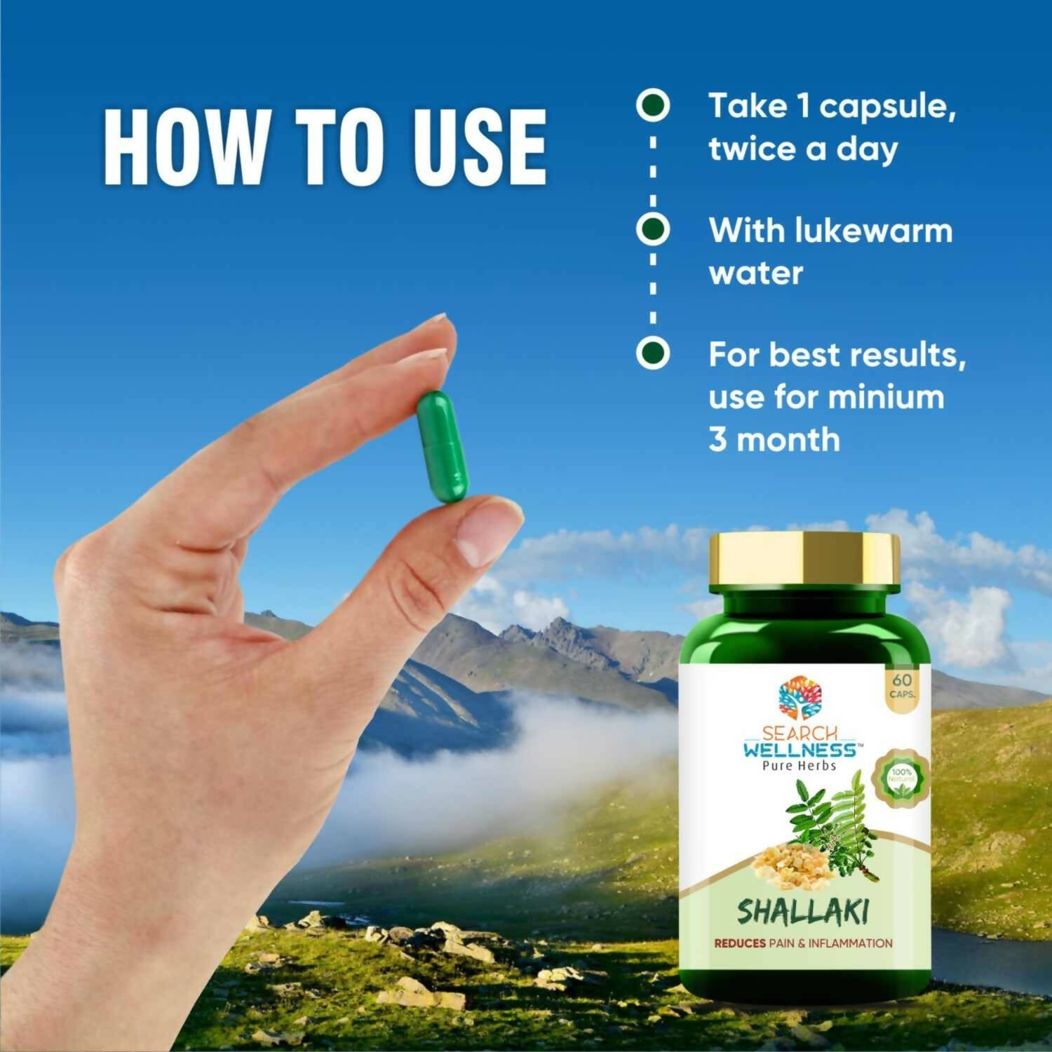 Search Wellness Shallaki Capsules - Swadesiicart