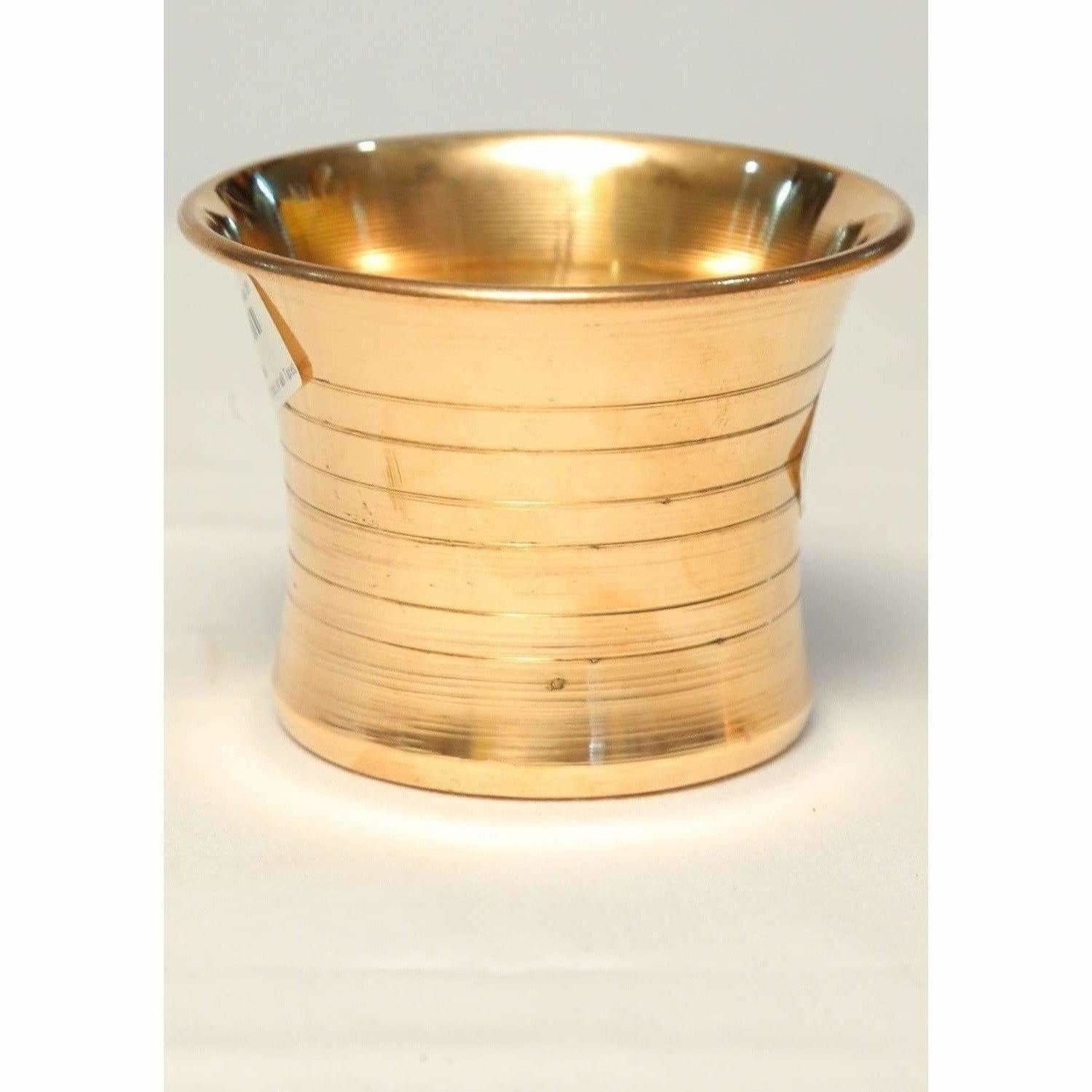 Indian Traditional Pancha Patra With Achamani -Pooja Pancha Patra - Swadesiicart