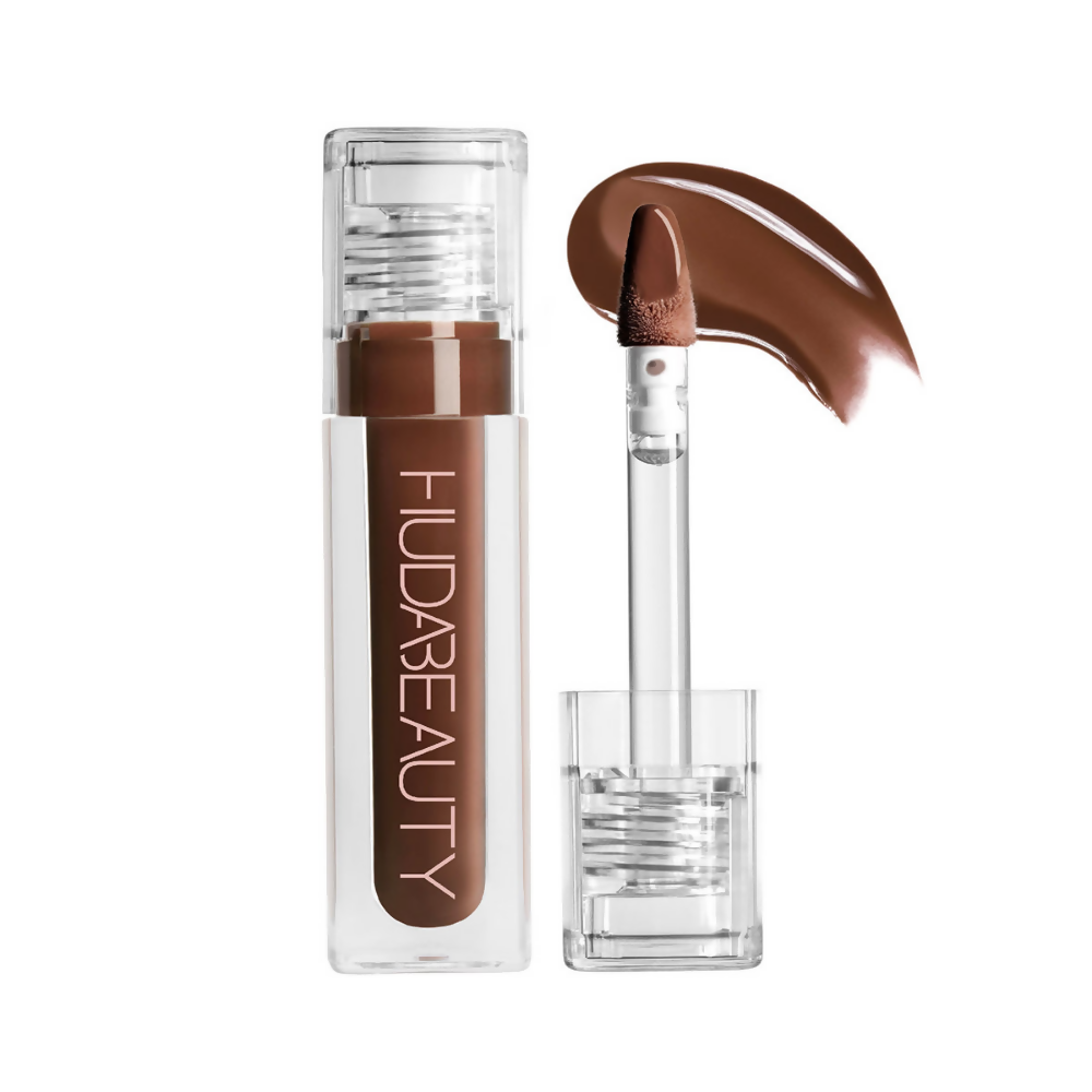 Huda Beauty Faux Filler Extra Shine Lip Gloss - Coco | Swadesiicart