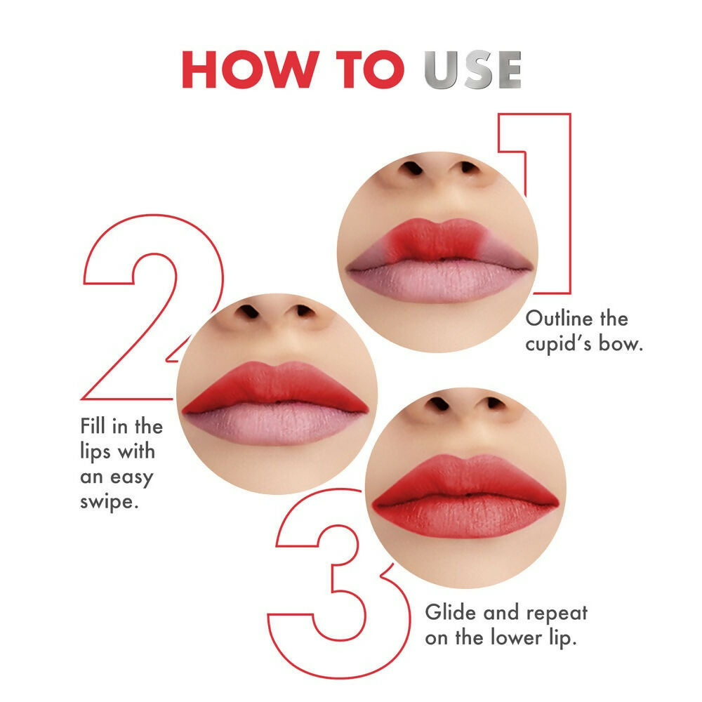 Lakme Cushion Matte Lipstick - Pink Charm - Swadesiicart