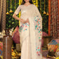 Shree Shyam Fashion Linen Cotton Cream Saree