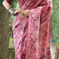 Vishnu Weaves Women's Rani Cotton Silk Woven Saree with Blouse - Swadesiicart