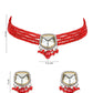 Ria Red Choker - Wahe Jewels - Swadesiicart