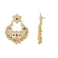 Gold-Polished Traditional Handcrafted Stone Studded Pearl Choker Necklace Jewellery Set With Earrings & Finger ring For Women And Girls - Wahe Jewels - Swadesiicart