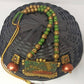 Terracotta Kerala Style Mansion Boat Pendant Long Necklace Set With Temple Earrings