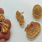 Designer Temple 4 in 1 Earrings | Swadesiicart