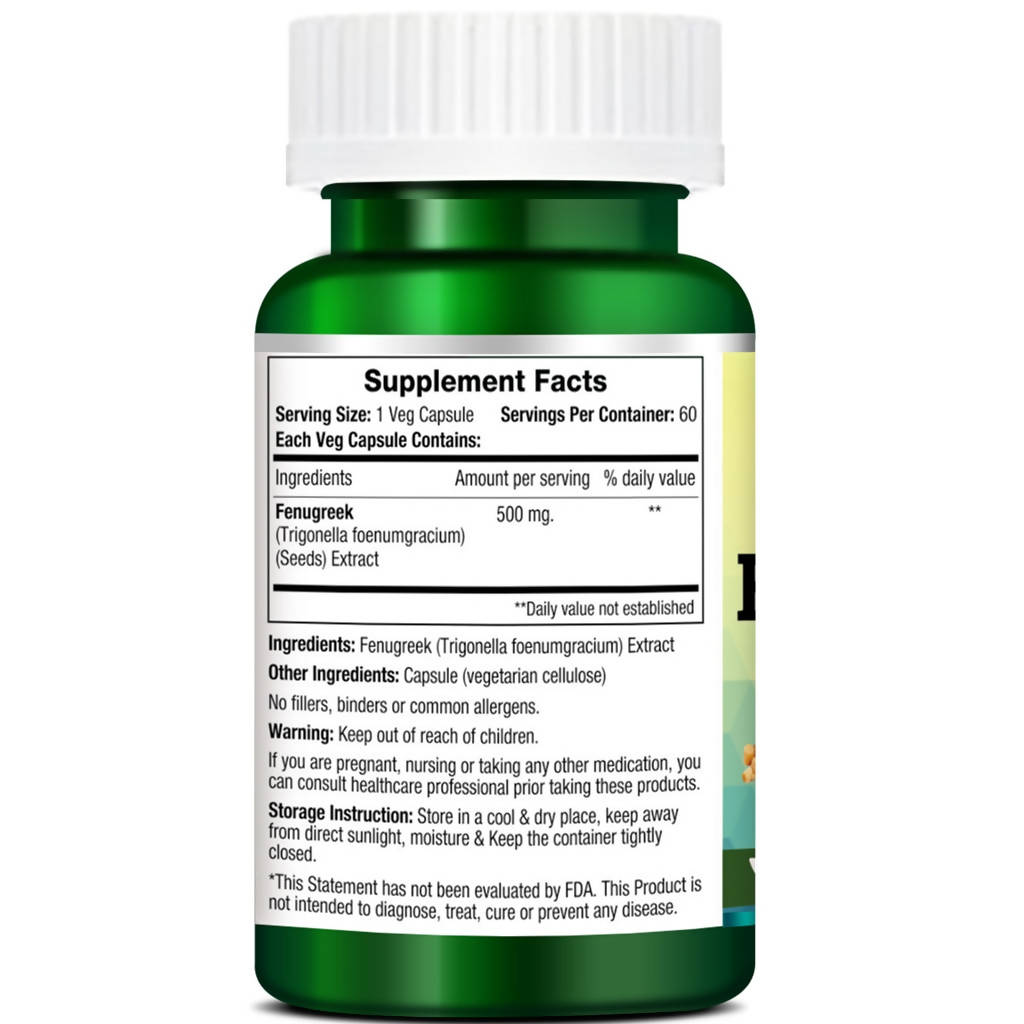 Morpheme Remedies Fenugreek Capsules | Swadesiicart