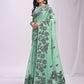 Shree Shyam Fashion Kashira Rama Green Linen Cotton Saree