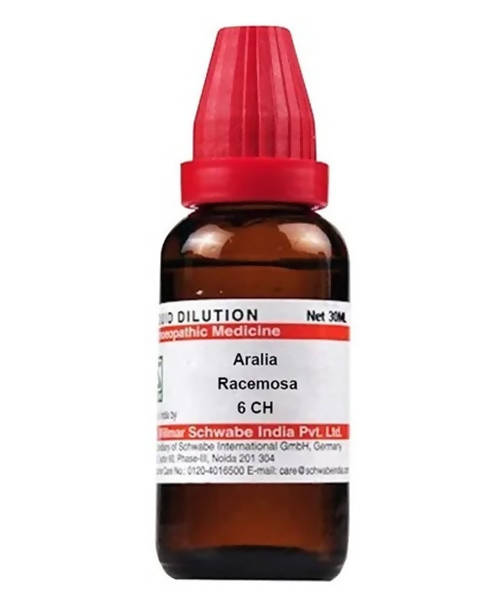 Dr. Willmar Schwabe India Aralia Racemosa Dilution | Swadesiicart
