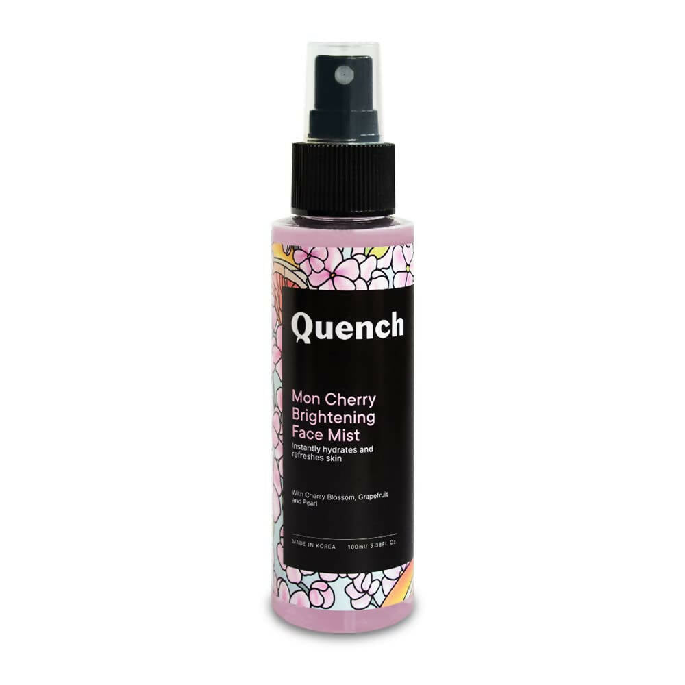 Quench Botanics Mon Cherry Brightening Face Mist - Korean Skincare | Swadesiicart