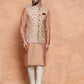 Kisah Men's Multi-Coloured Printed Kurta Jacket with Churidar Set | Swadesiicart