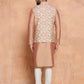 Kisah Men's Multi-Coloured Printed Kurta Jacket with Churidar Set | Swadesiicart