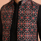 Kisah Men Multi Printed Patola Print Kurta Jacket Trouser Set | Swadesiicart