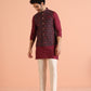 Kisah Men Multi Woven Design Ethnic Motifs Kurta Jacket Trouser Set | Swadesiicart