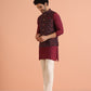 Kisah Men Multi Woven Design Ethnic Motifs Kurta Jacket Trouser Set | Swadesiicart