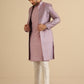 Kisah Men Lilac Textured Open Kurta Indowestern Trouser Set | Swadesiicart