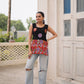 Prazu Fashion Black Georgette With Kutchi Gamthi Work Navratri Top - Swadesiicart