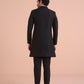 Kisah Men Black Indowestern Trouser Set | Swadesiicart