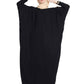 Bashariya Elegant Kaftan Abaya In Free Size With Contrast Detailings-Black