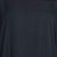 Bashariya Elegant Kaftan Abaya In Free Size With Contrast Detailings-Black Fawn