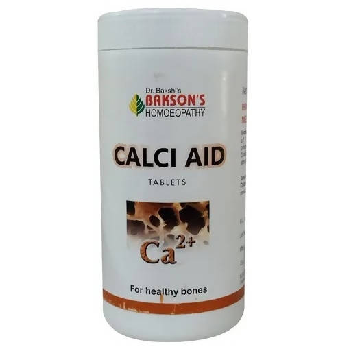 Bakson's Homeopathy Calci Aid Tablets | Swadesiicart