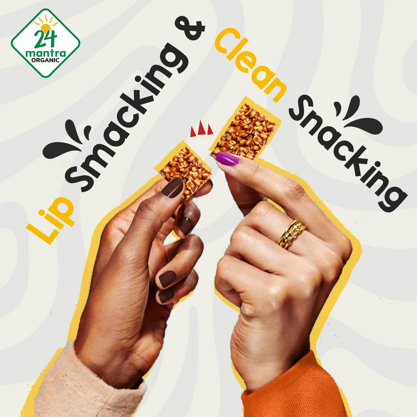 24 Mantra Organic Peanut Chikki | Swadesiicart