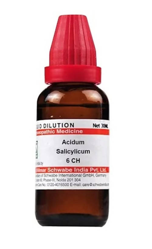 Dr. Willmar Schwabe India Acidum Salicylicum Dilution | Swadesiicart