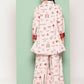 Ahalyaa Women's Traditional Wear Co-ods - Peach | Swadesiicart