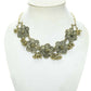 Mominos Fashion Johar Kamal Golden-Plated Brass Finish Floral Desgin Choker For Women | Swadesiicart