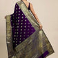 Anouk Ethnic Motifs Woven Design Zari Banarasi Saree | Swadesiicart