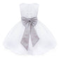Asmaani Baby Girl's White Color Fancy Party Wear Dress (AS-DRESS-22053)