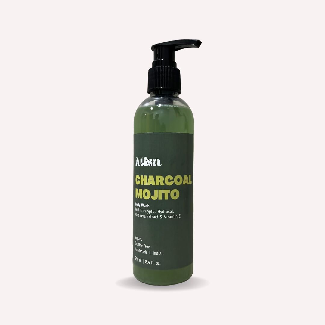 Atisa Charcoal Mojito Body Wash | Swadesiicart
