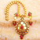 Multicolor Kasu Beaded Necklace Set