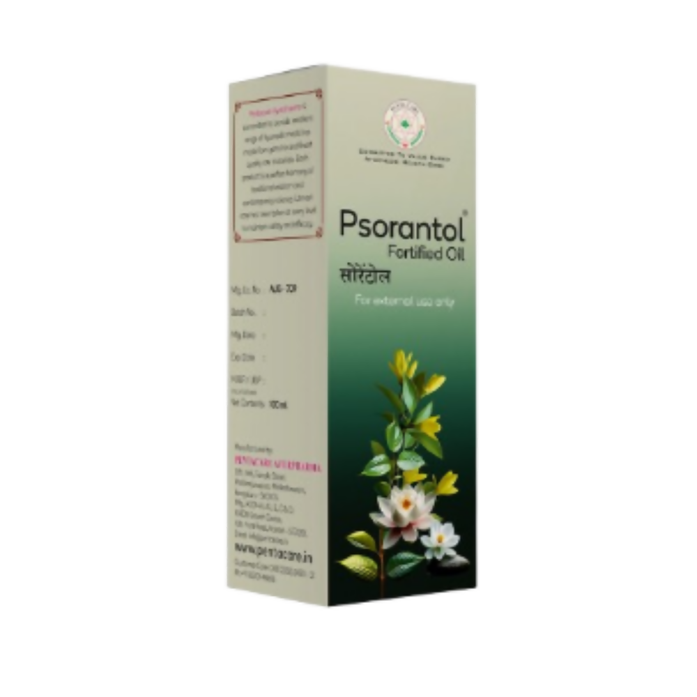 Pentacare Ayurveda Psorantol Fortified Oil | Swadesiicart
