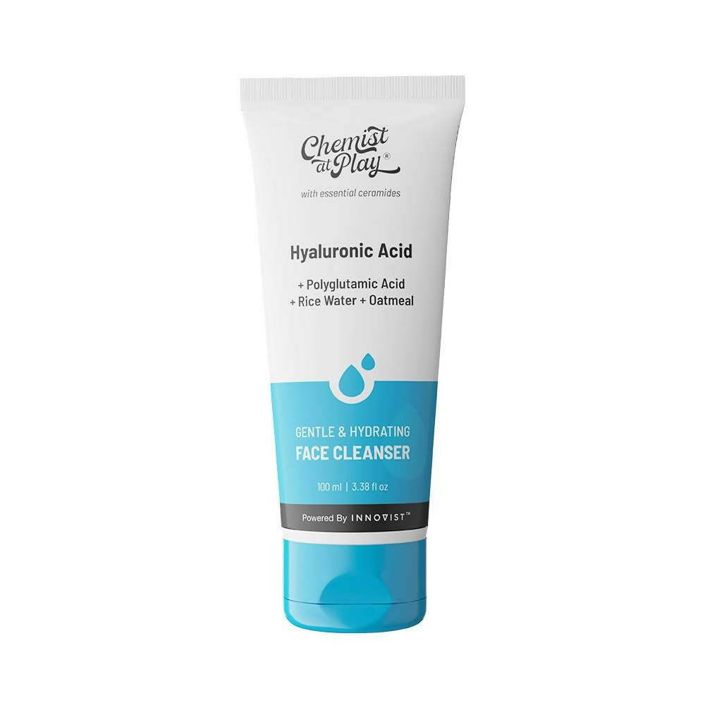 Chemist at Play Gentle & Hydrating Face Cleanser with Vitamin E, Rice Water & Oatmeal, Removes Excess Oil & Dirt - Swadesiicart