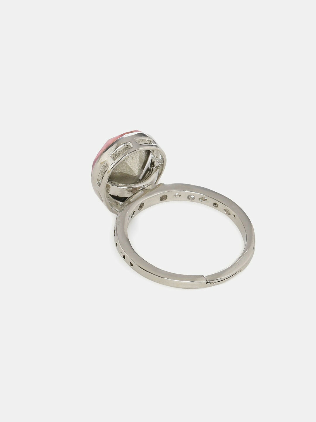 Blush Pink Ring- Ruby Raang | Swadesiicart