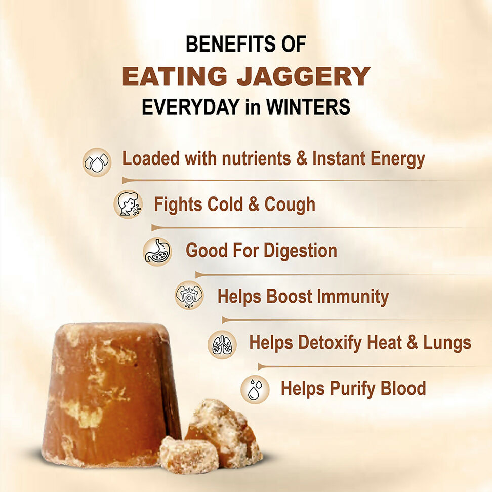 Naivedyam Chemical Free Jaggery Cubes - Swadesiicart