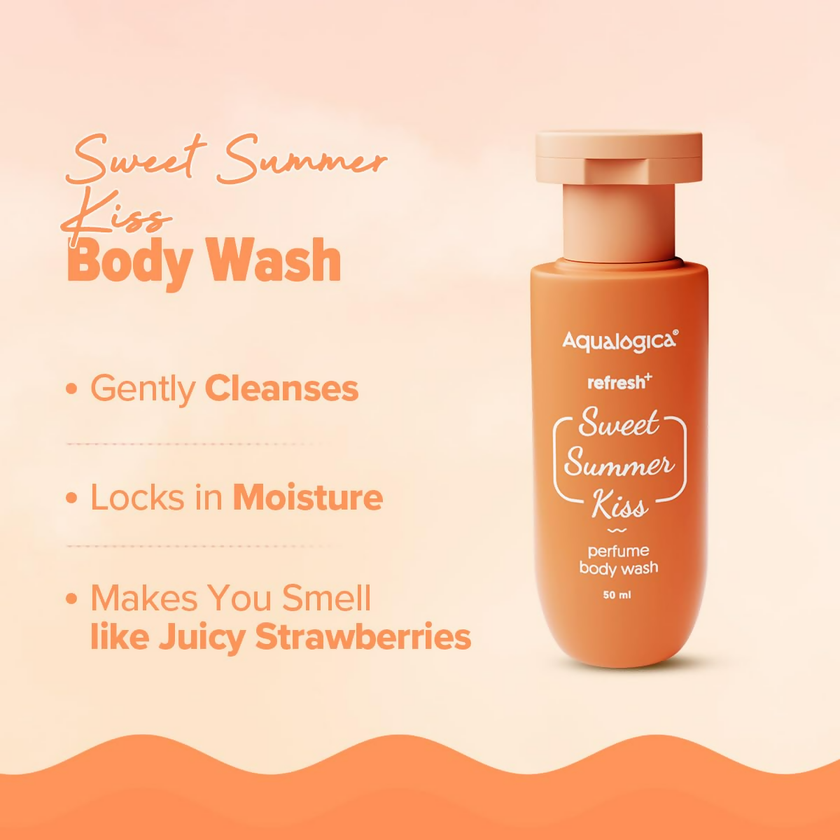 Aqualogica Refresh+ Sweet Summer Kiss Body Care Set - Swadesiicart