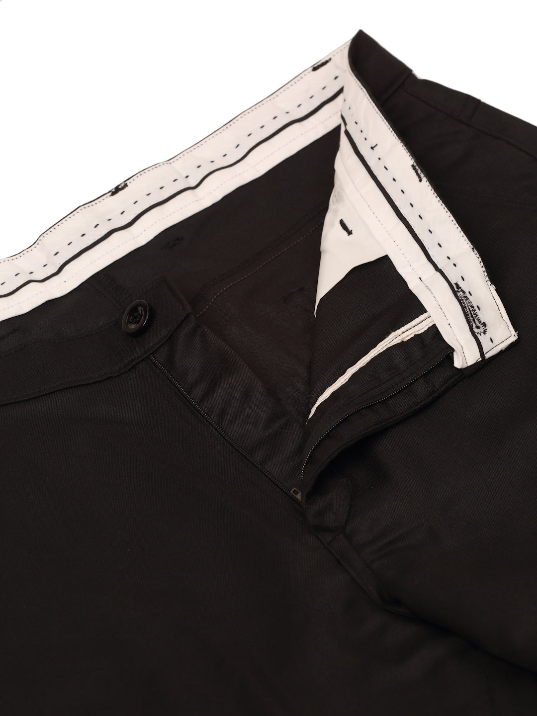 Jainish Men's Casual Cotton Solid Cargo Pants ( KGP 154 Black ) - Swadesiicart