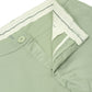 Jainish Men's Casual Cotton Solid Cargo Pants ( KGP 154 Pista-Green ) - Swadesiicart
