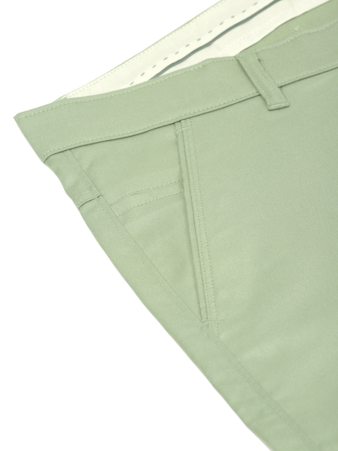 Jainish Men's Casual Cotton Solid Cargo Pants ( KGP 154 Pista-Green ) - Swadesiicart