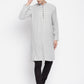 Even Apparels Beige Rayon Men's Kurta With Band Collar | Swadesiicart