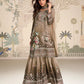 Aarshi Fashions Brown Heavy Crepe Digital Print Full Stitched Palazzo Suits